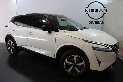 Nissan Qashqai 1.3 DIG-T MHEV 103KW N-CONNECTA 5P Lunar White + Midnight Black Metalizado